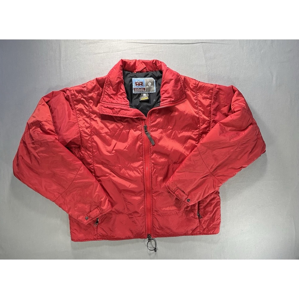 Burton Snowboards Radar Red Jacket Women's Size Medium‎ HAS FLAW